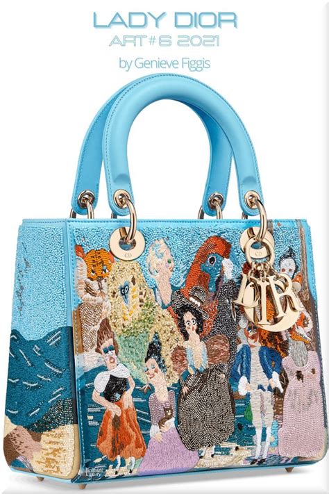 lady dior art bag 2021|lady dior bag limited edition.